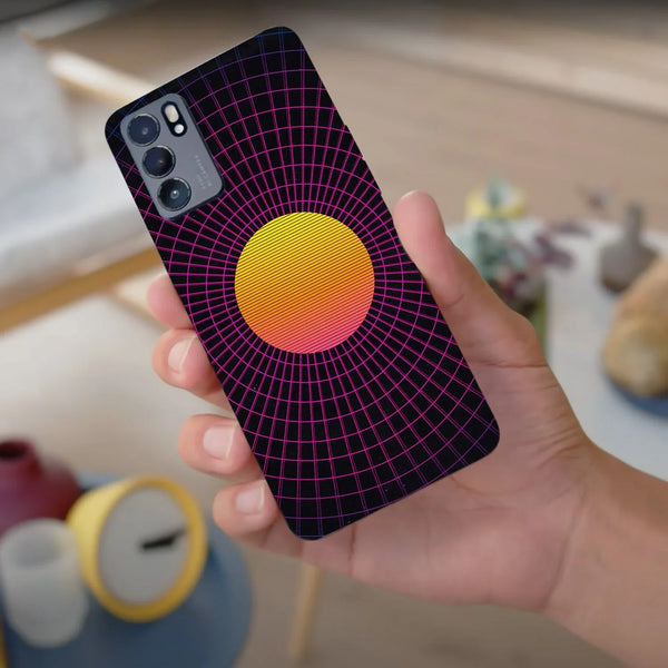 Husa compatibila cu Oppo A12 4G model Vaporwave, Silicon, TPU, Viceversa - Viceversa