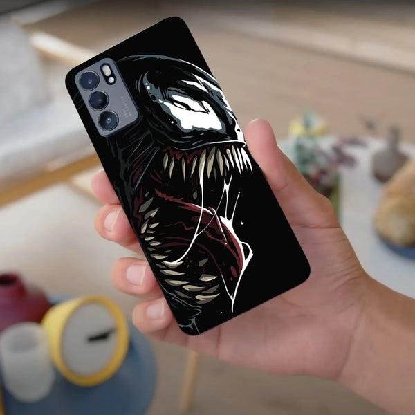 Husa compatibila cu Oppo A53 model Venom, Silicon, TPU, Viceversa - Viceversa