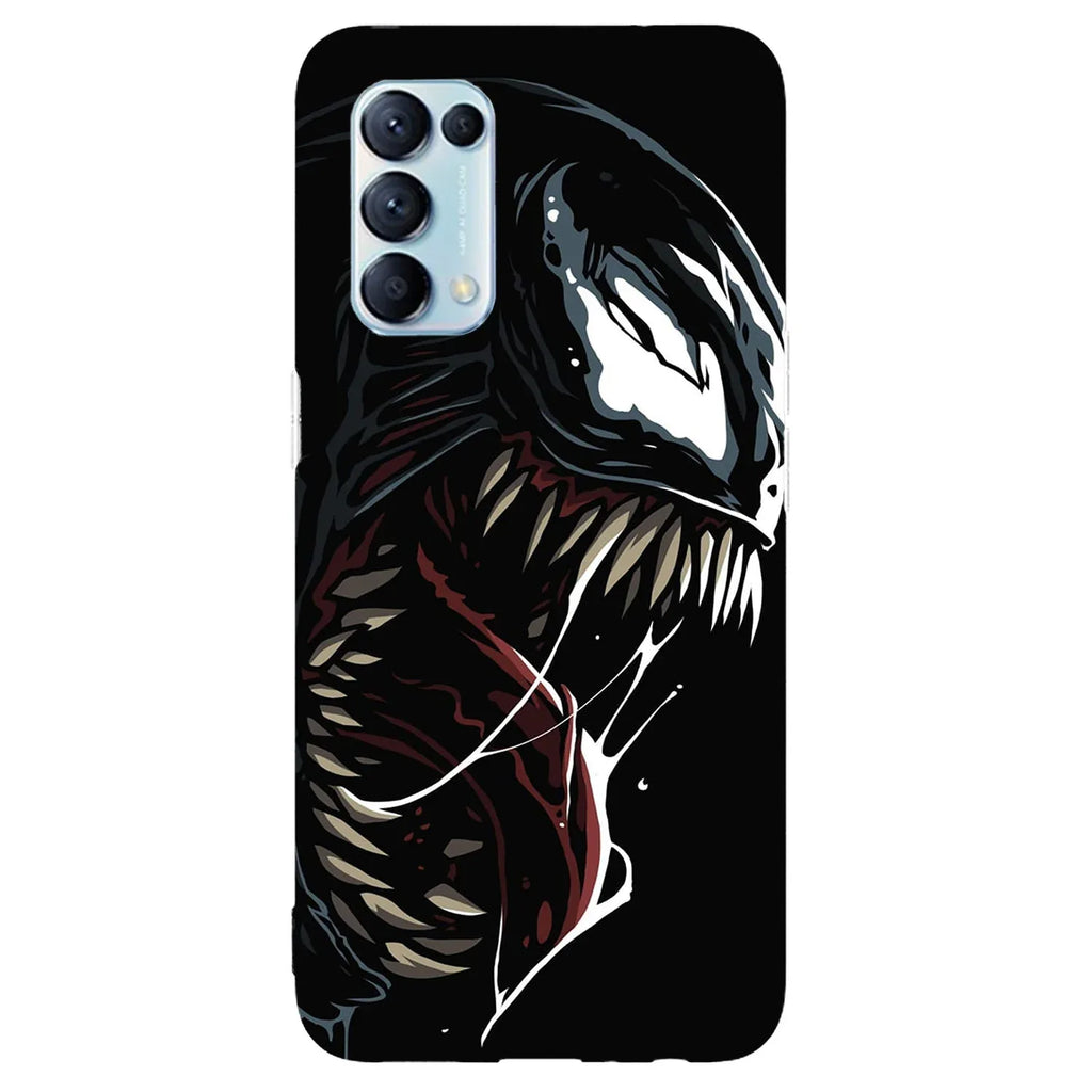 Husa compatibila cu Oppo Reno 5 5G model Venom, Silicon, TPU, Viceversa - Viceversa