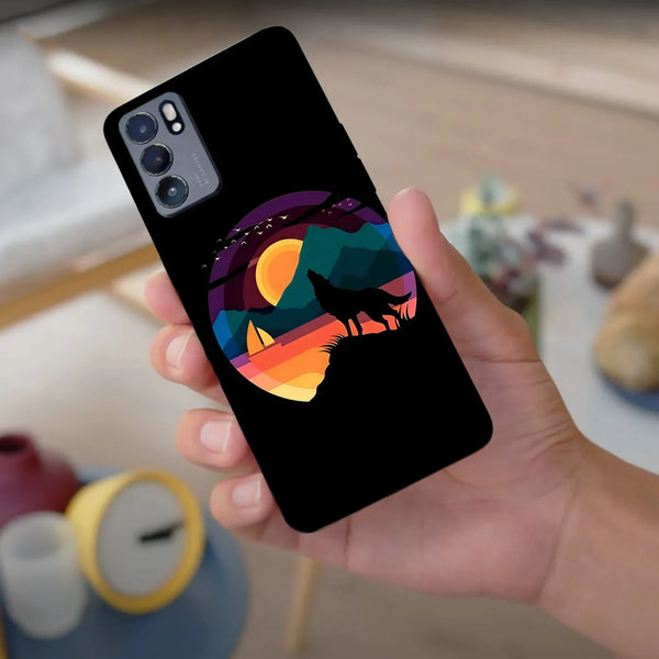 Husa compatibila cu Oppo A16 model Vivid Nature, Silicon, TPU, Viceversa - Viceversa