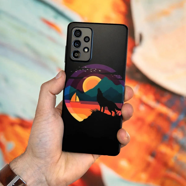 Husa compatibila cu Samsung Galaxy A52 5G model Vivid Nature, Silicon, TPU, Viceversa - Viceversa