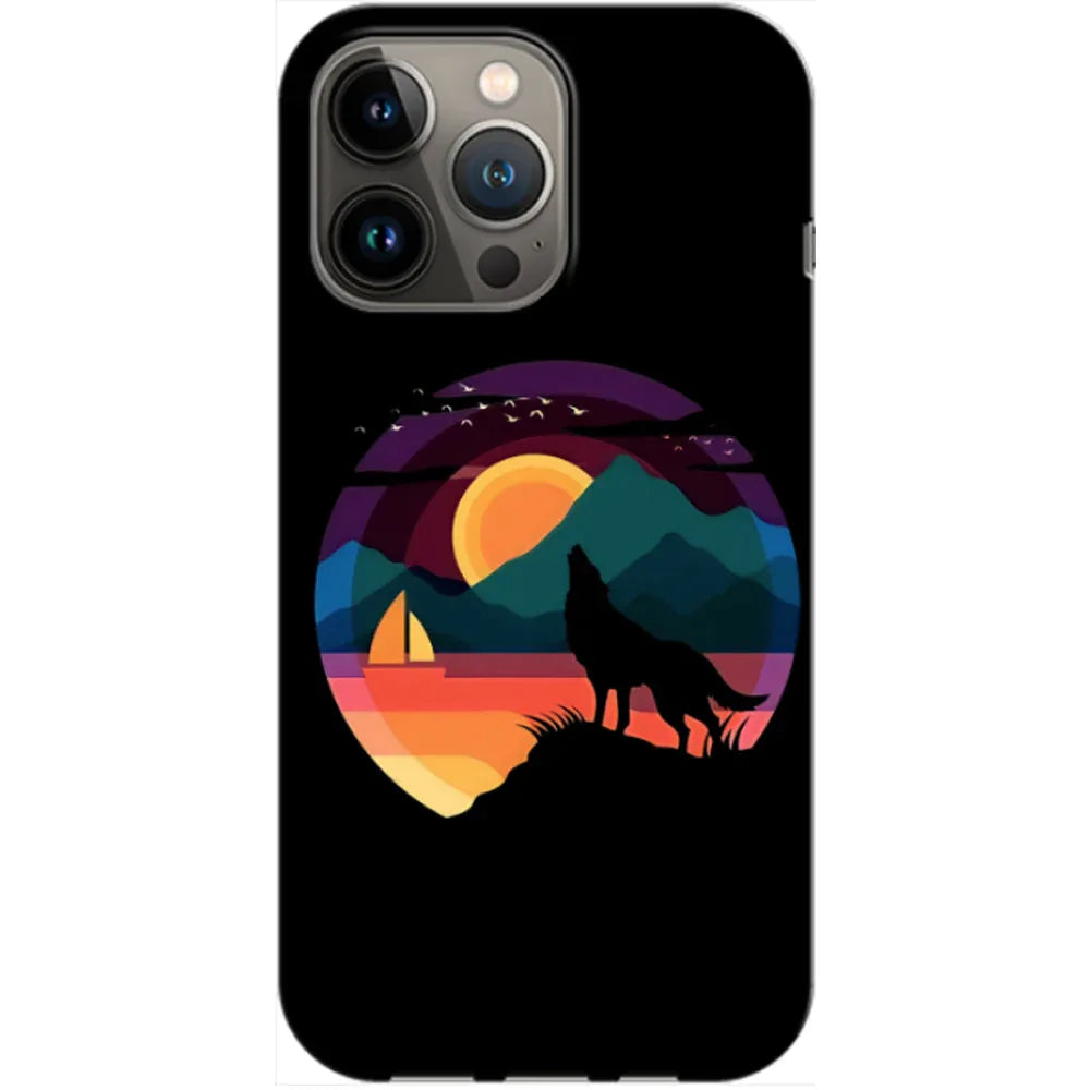 Husa compatibila cu Apple iPhone 14 Pro model Vivid Nature, Silicon, TPU, Viceversa - Viceversa