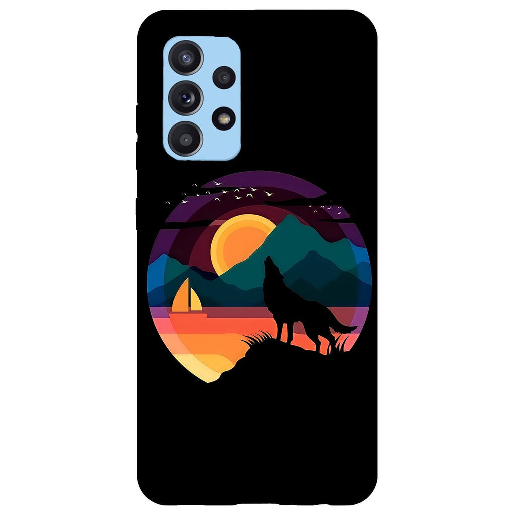 Husa compatibila cu Samsung Galaxy A73 5G model Vivid Nature, Silicon, TPU, Viceversa