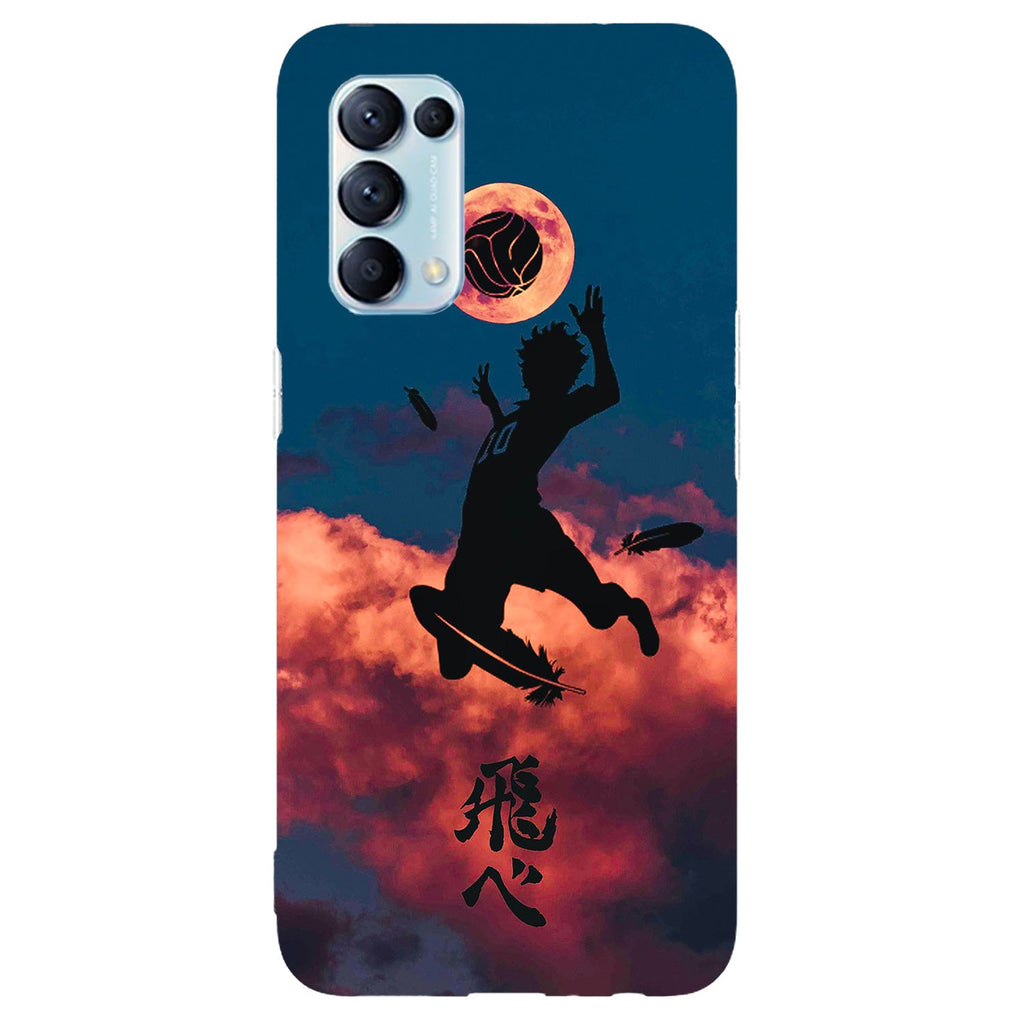 Husa compatibila cu Oppo Reno 5 4G model Volley Ball, Silicon, TPU, Viceversa