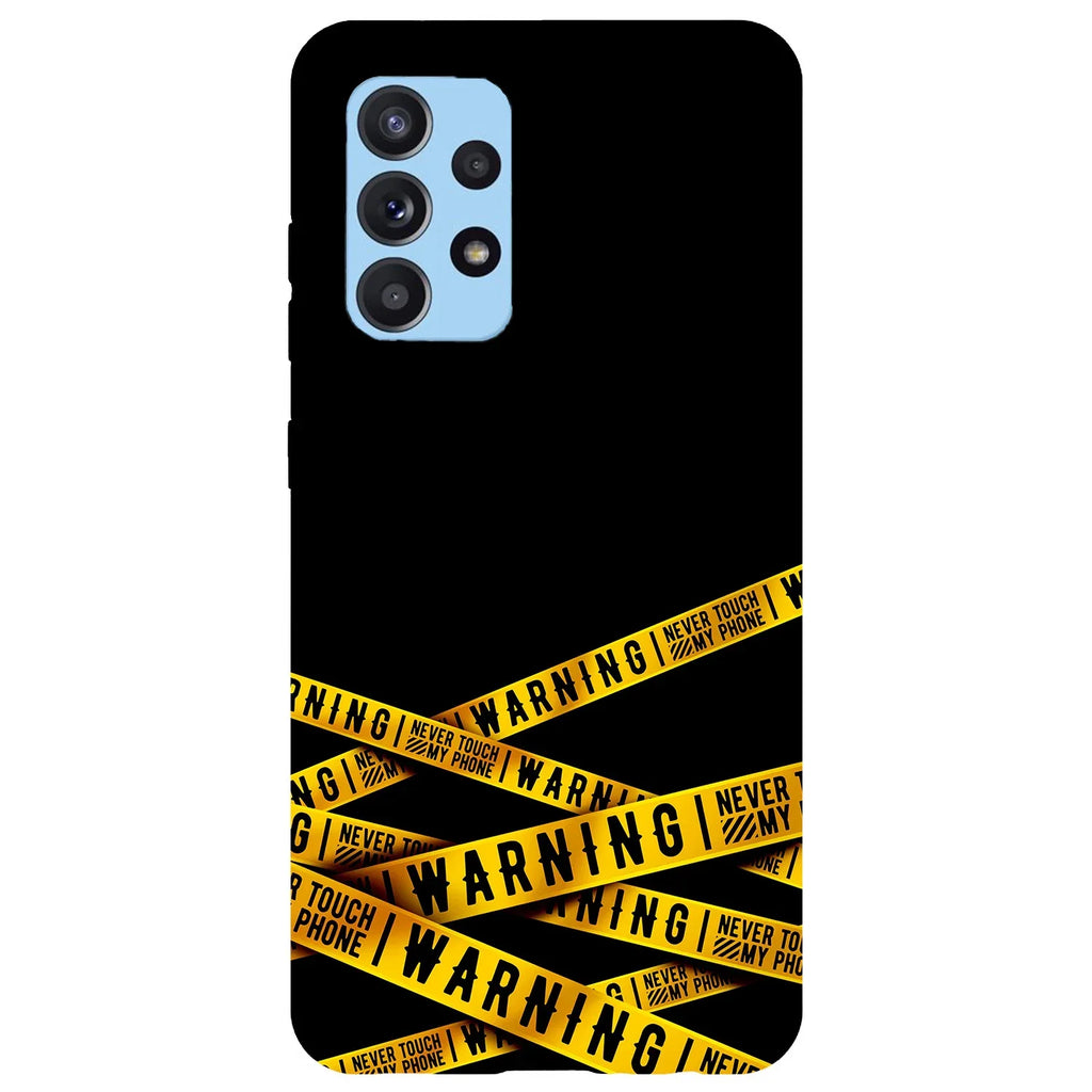Husa compatibila cu Samsung Galaxy A53 5G model Warning, Silicon, TPU, Viceversa - Viceversa