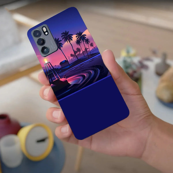 Husa compatibila cu Oppo Find X3 model Water lights, Silicon, TPU, Viceversa - Viceversa