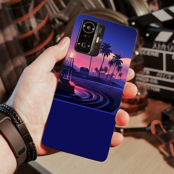 Husa compatibila cu Xiaomi Mi 9T model Water lights, Silicon, TPU, Viceversa