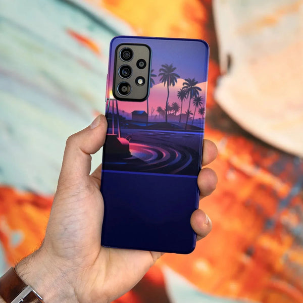 Husa compatibila cu Samsung Galaxy A22 5G model Water lights, Silicon, TPU, Viceversa - Viceversa