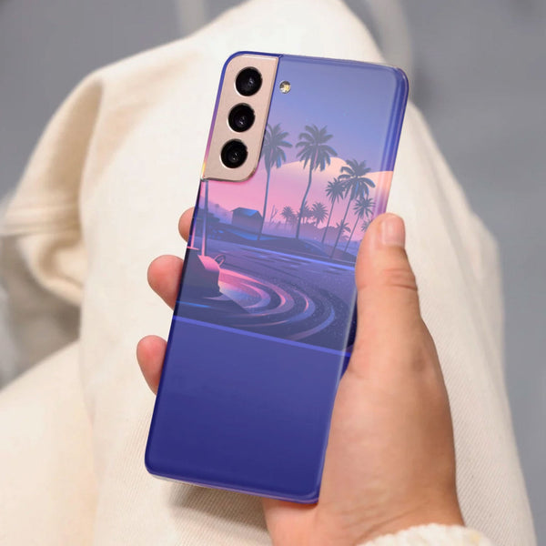 Husa Samsung Galaxy S21 FE model Water lights, Silicon, TPU, Viceversa