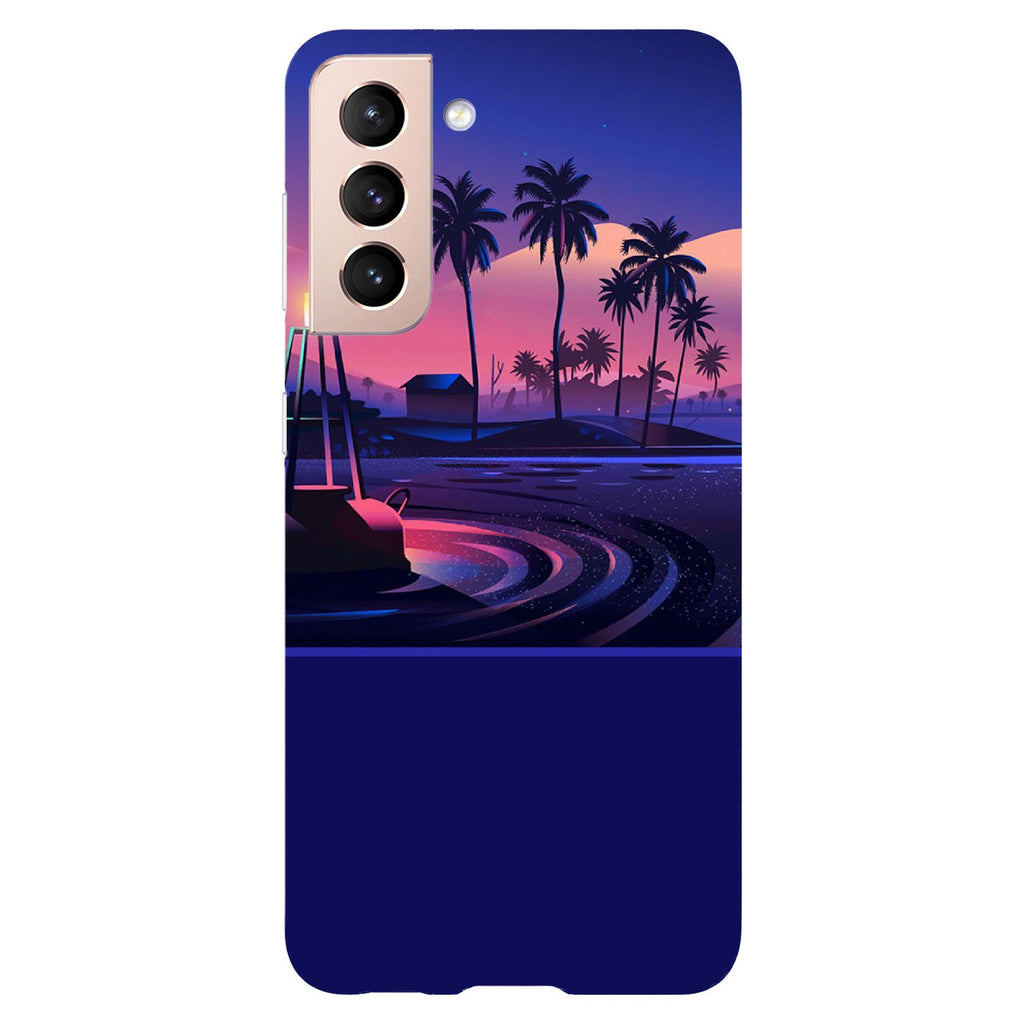 Husa Samsung Galaxy S21 FE model Water lights, Silicon, TPU, Viceversa