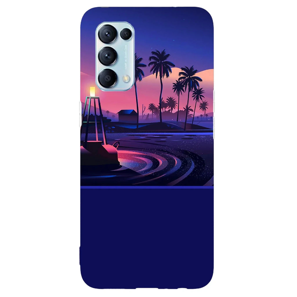 Husa compatibila cu Oppo Find X2 Pro model Water lights, Silicon, TPU, Viceversa - Viceversa