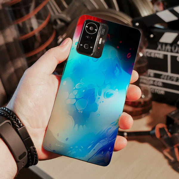 Husa compatibila cu Xiaomi Mi 11 Lite model Watercolor, Silicon, TPU, Viceversa