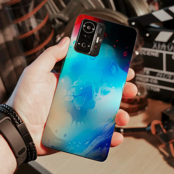 Husa compatibila cu Xiaomi Mi 11T Pro model Watercolor, Silicon, TPU, Viceversa - Viceversa
