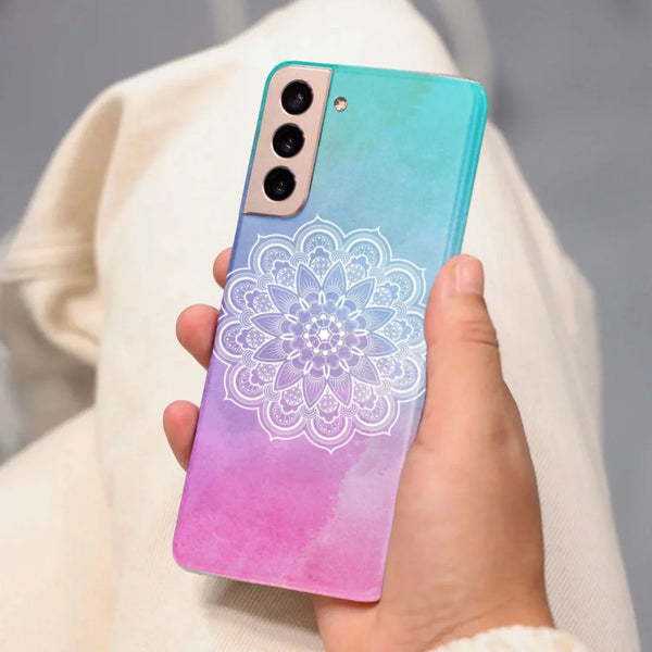 Husa compatibila cu Samsung Galaxy S20 Ultra model Watercolor Mandala, Silicon, TPU, Viceversa - Viceversa