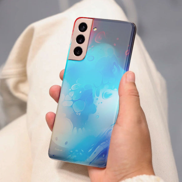 Husa Samsung Galaxy S21 FE model Watercolor, Silicon, TPU, Viceversa