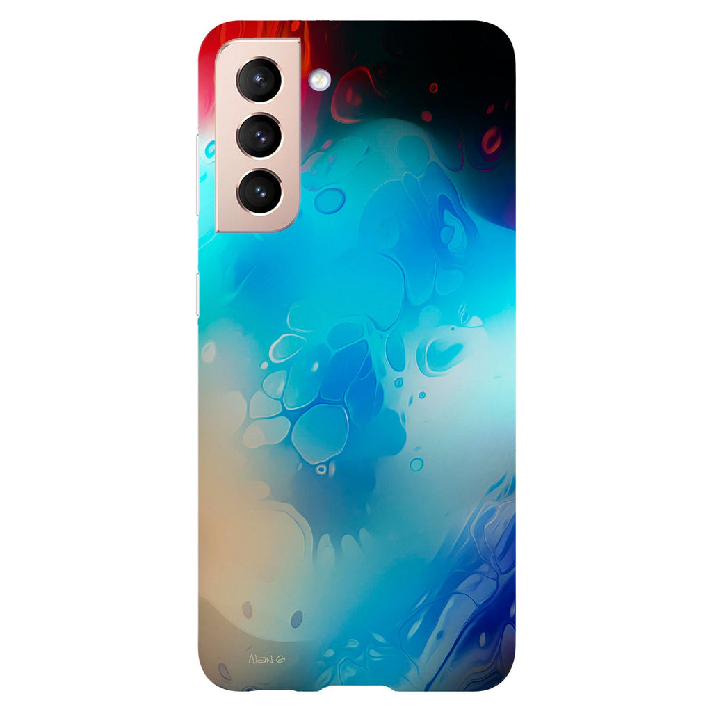 Husa Samsung Galaxy S21 FE model Watercolor, Silicon, TPU, Viceversa