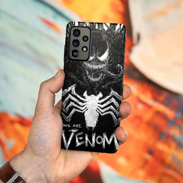 Husa compatibila cu Samsung Galaxy A22 4G model We are venom, Silicon, TPU, Viceversa - Viceversa