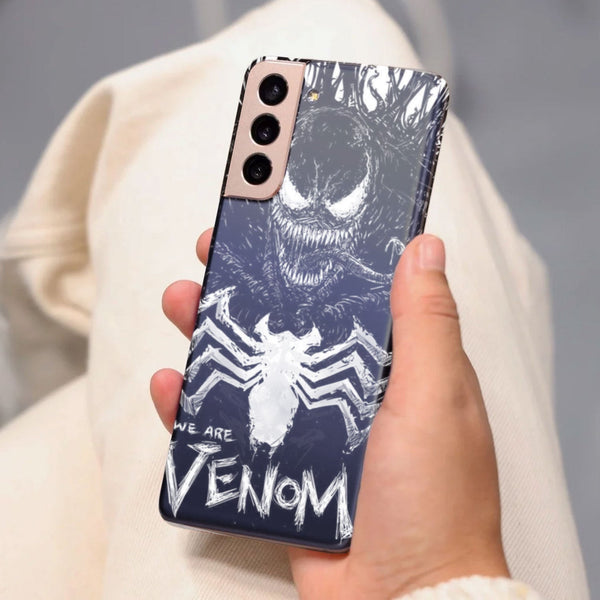 Husa Samsung Galaxy S21 FE model We are venom, Silicon, TPU, Viceversa