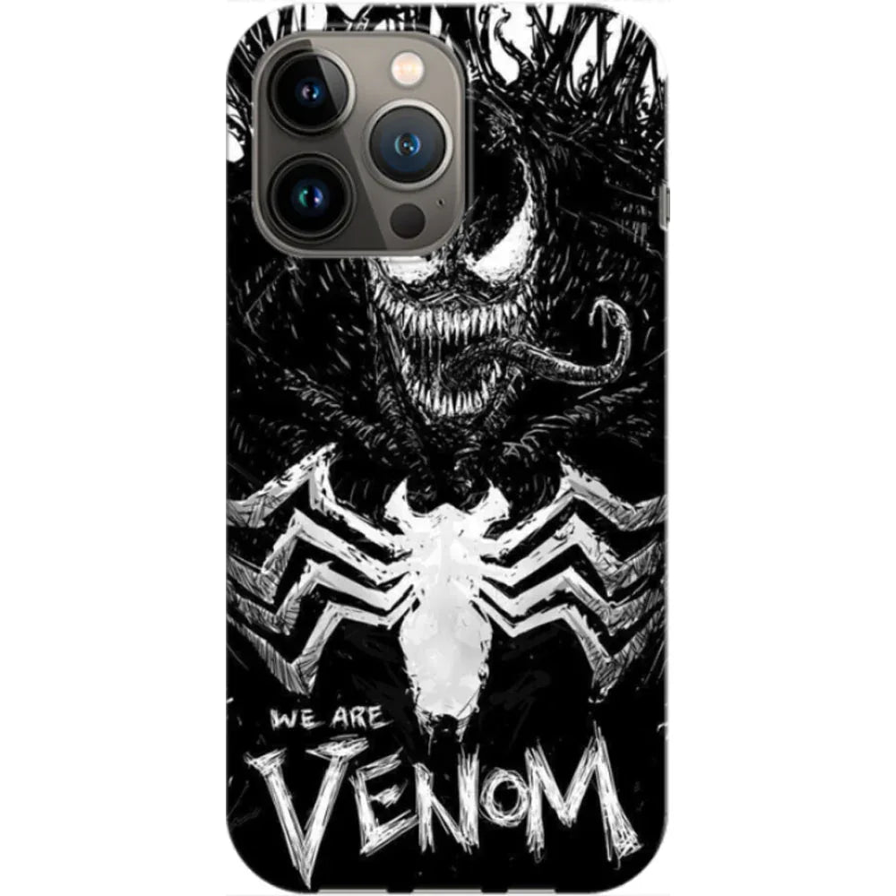 Husa compatibila cu Apple iPhone 14 Pro model We are venom, Silicon, TPU, Viceversa - Viceversa