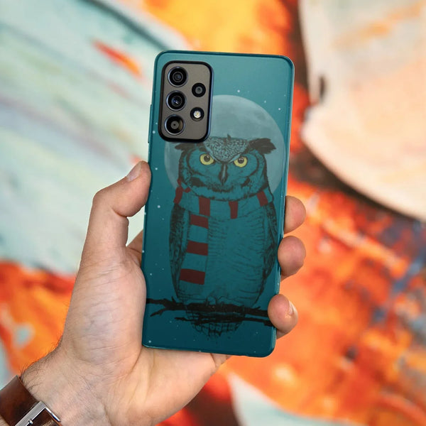 Husa Samsung Galaxy A32 4G model Winter Owl, Silicon, TPU, Viceversa - Viceversa