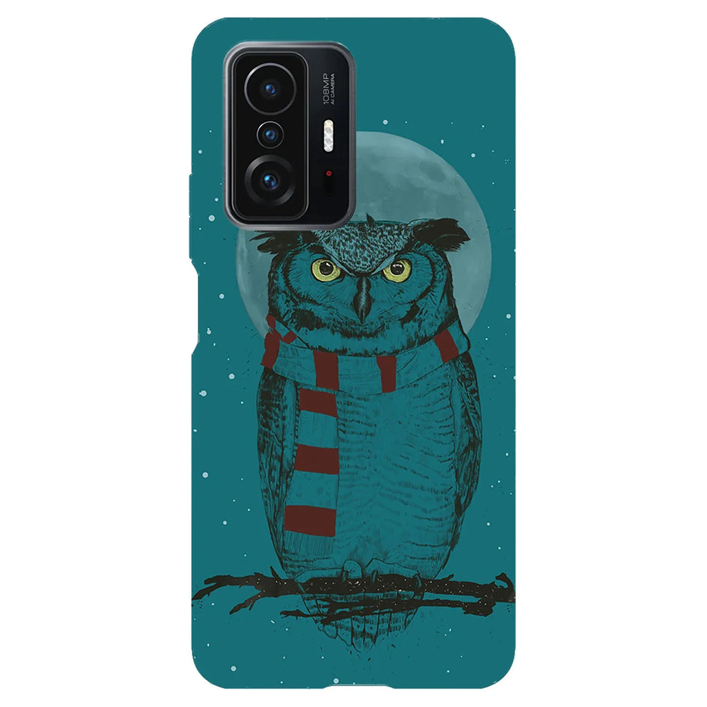 Husa compatibila cu Xiaomi Mi 11T Pro model Winter Owl, Silicon, TPU, Viceversa - Viceversa