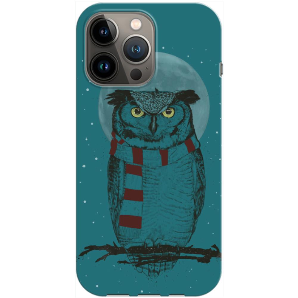 Husa Apple iPhone 13 Pro Max model Winter Owl, Silicon, TPU, Viceversa