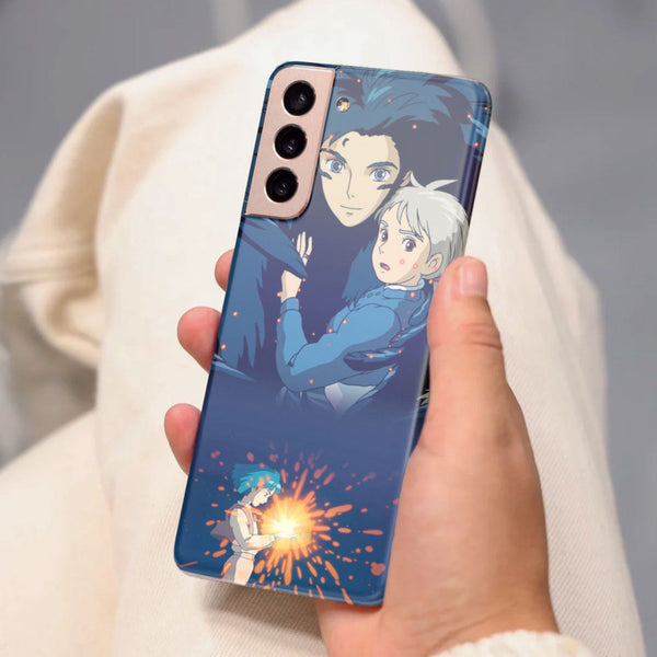Husa compatibila cu Samsung Galaxy S21 FE model Wizard Howl Howl's Moving Castle, Silicon, TPU, Viceversa
