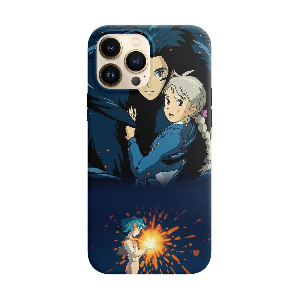 Husa compatibila cu Apple iPhone 12 Mini model Wizard Howl Howl's Moving Castle, Silicon, TPU, Viceversa - Viceversa