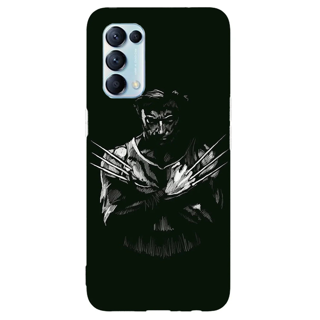 Husa compatibila cu Oppo Reno 4 5G model Wolverine, Silicon, TPU, Viceversa - Viceversa