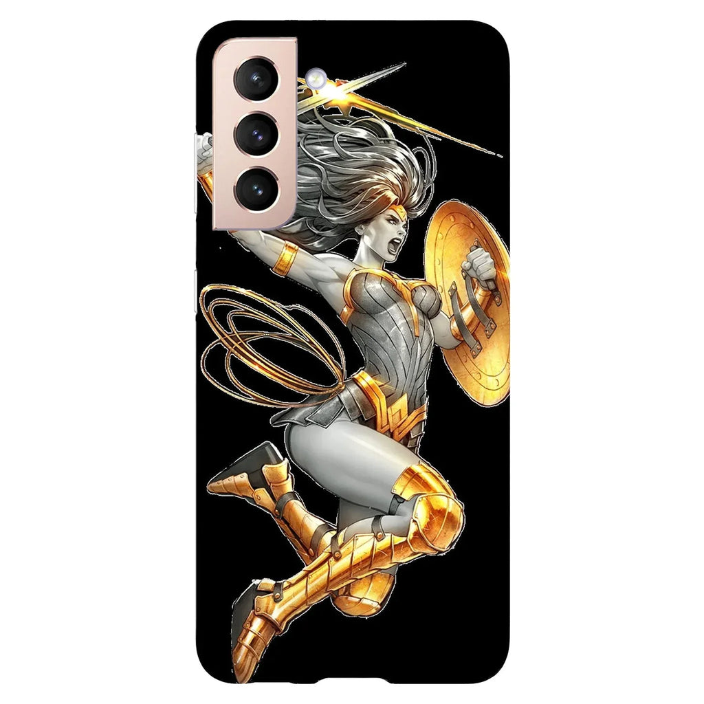 Husa compatibila cu Samsung Galaxy S20 Plus model Wonder woman, Silicon, TPU, Viceversa - Viceversa