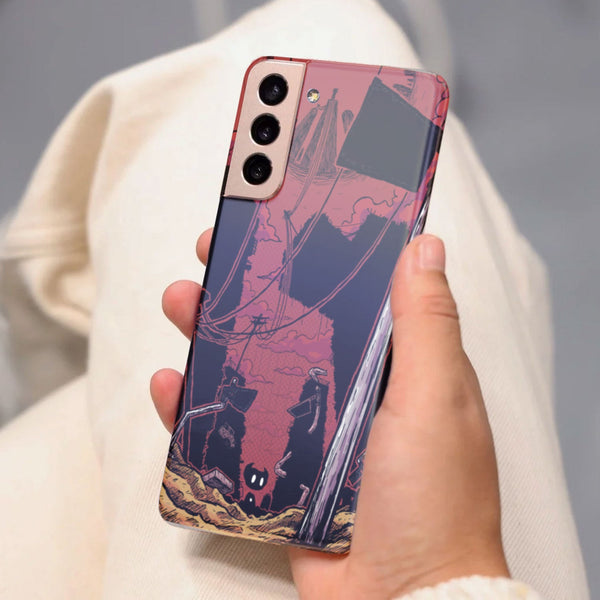 Husa compatibila cu Samsung Galaxy S21 FE model Wrong way, Silicon, TPU, Viceversa