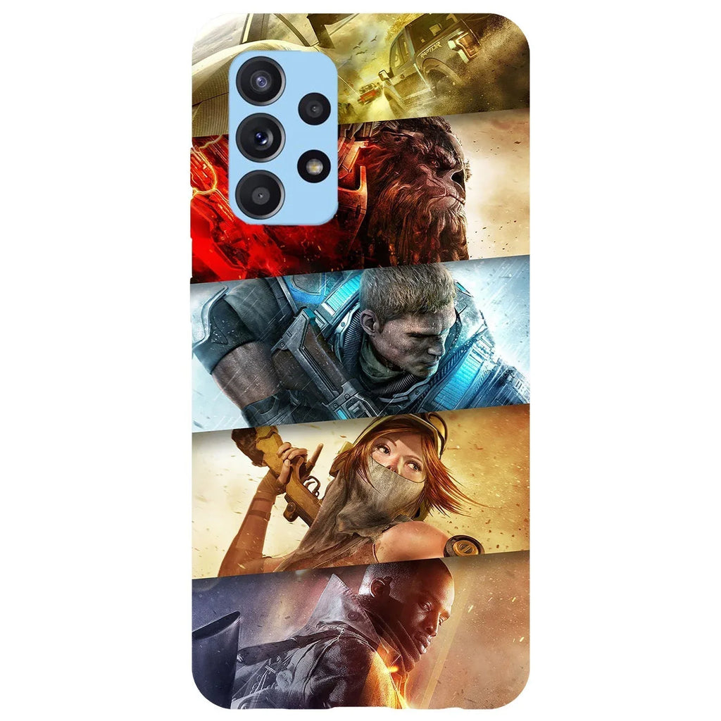 Husa compatibila cu Samsung Galaxy A22 5G model Xbox Games, Silicon, TPU, Viceversa - Viceversa