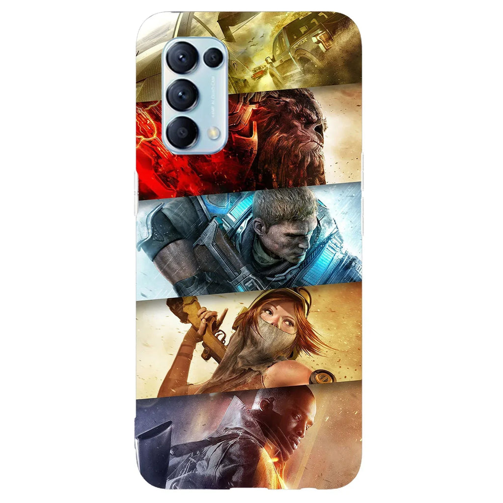 Husa compatibila cu Oppo Find X2 model Xbox Games, Silicon, TPU, Viceversa - Viceversa