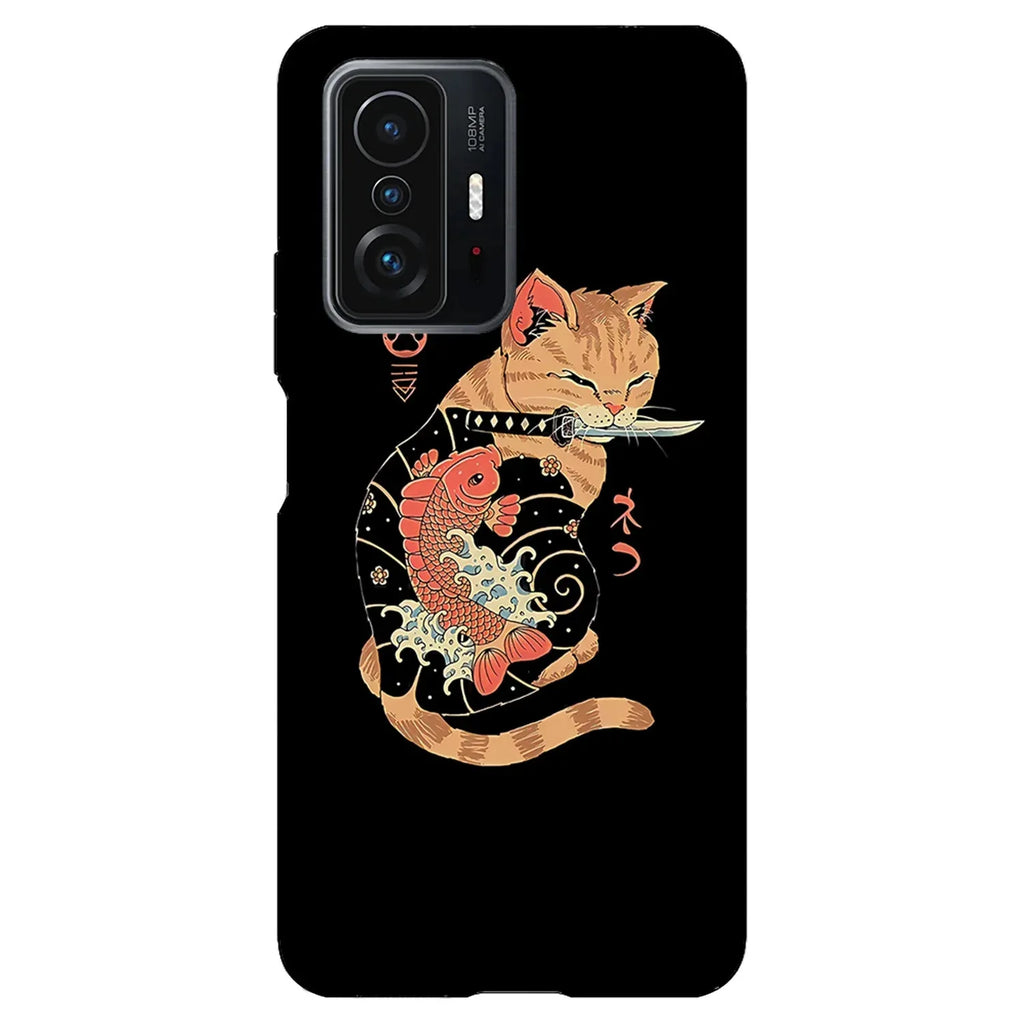 Husa compatibila cu Poco X3 (NFC) model Yakuza cat, Silicon, TPU, Viceversa - Viceversa