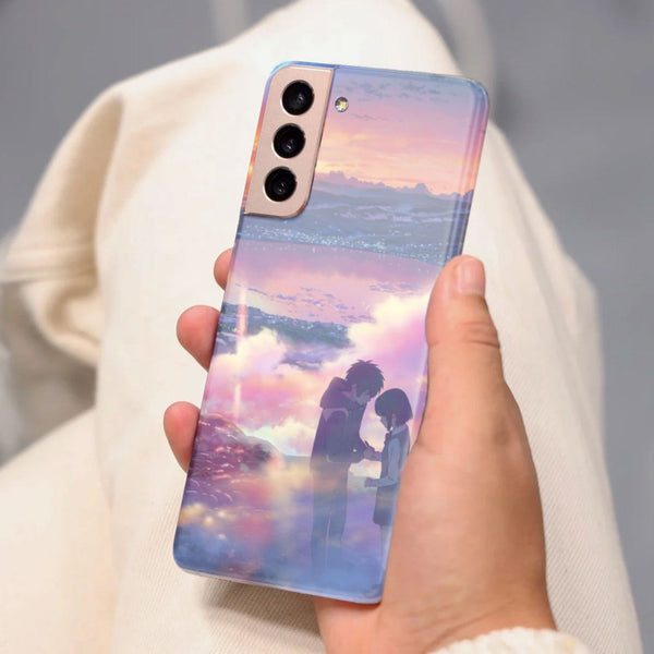 Husa compatibila cu Samsung Galaxy S21 FE model Your Name, Silicon, TPU, Viceversa