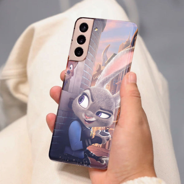 Husa compatibila cu Samsung Galaxy S21 FE model Zootopia, Silicon, TPU, Viceversa