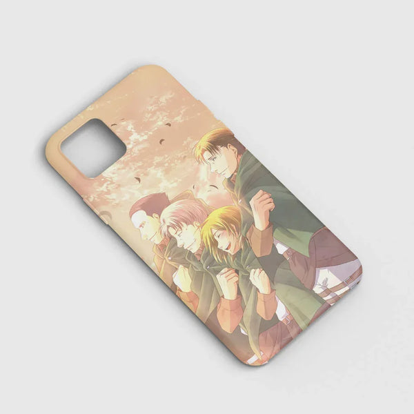Husa Apple iPhone 12 Mini model Attack on Titan Squad, Silicon, TPU, Viceversa - Viceversa