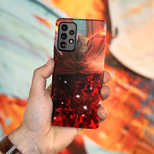 Husa compatibila cu Samsung Galaxy A53 5G model Baryon Naruto Uzumaki, Silicon, TPU, Viceversa - Viceversa