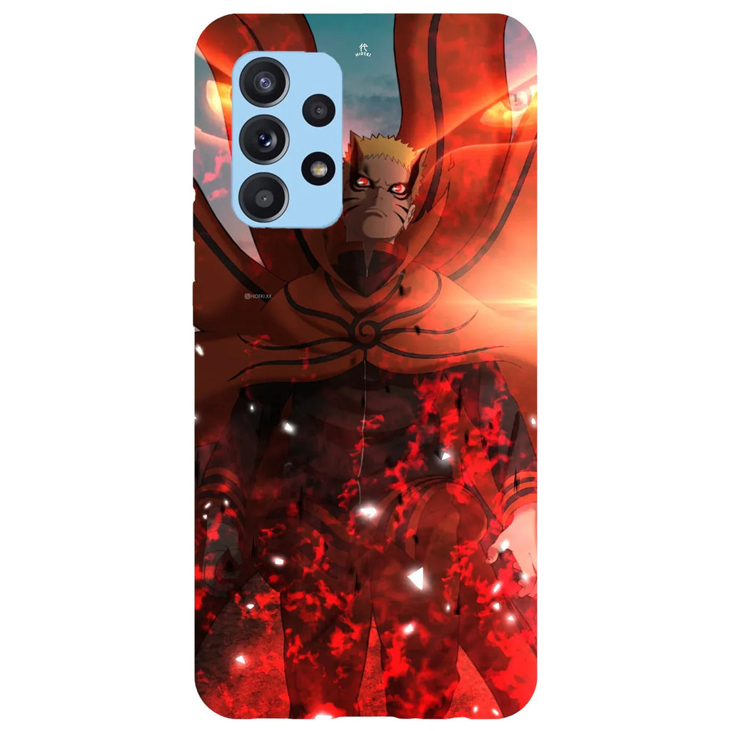 Husa compatibila cu Samsung Galaxy A53 5G model Baryon Naruto Uzumaki, Silicon, TPU, Viceversa - Viceversa