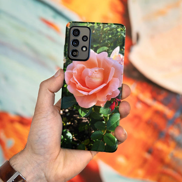 Husa compatibila cu Samsung Galaxy A73 5G model Blooming Rose, Silicon, TPU, Viceversa