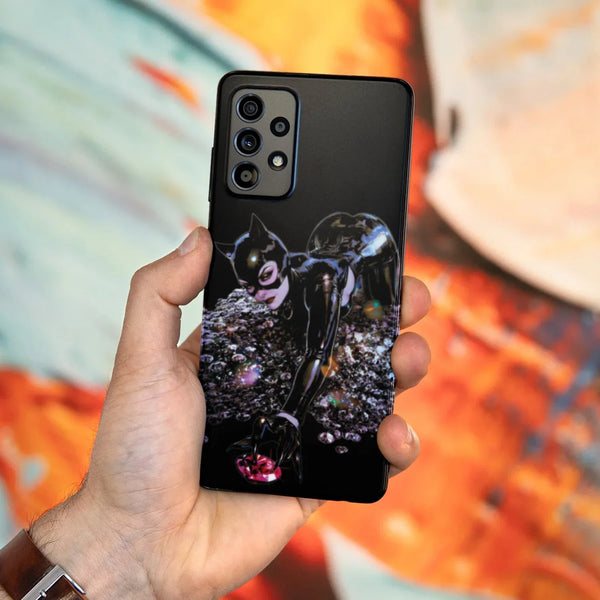 Husa compatibila cu Samsung Galaxy A53 5G model Catwoman, Silicon, TPU, Viceversa - Viceversa