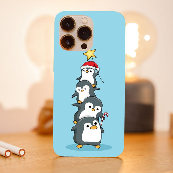 Husa model Christmas Penguins
