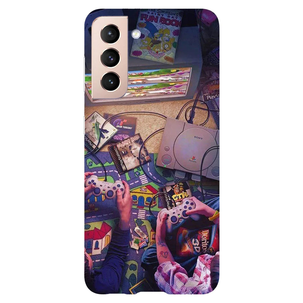 Husa compatibila cu Samsung Galaxy S21 FE model Classic game, Silicon, TPU, Viceversa - Viceversa