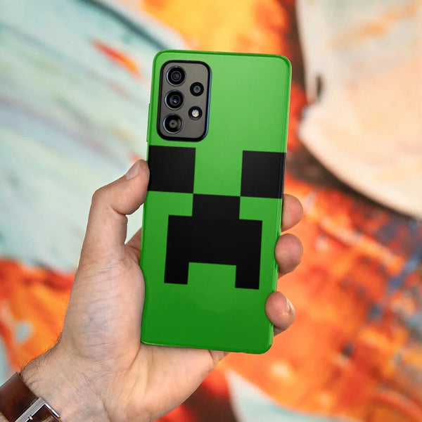 Husa compatibila cu Samsung Galaxy A22 4G model Creeper, Silicon, TPU, Viceversa - Viceversa