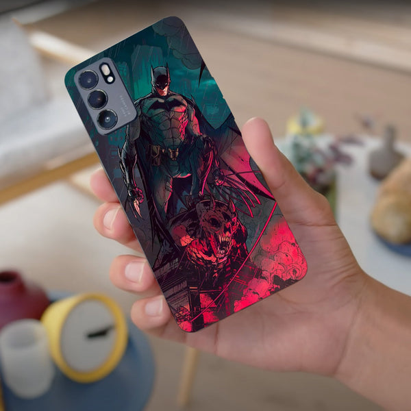 Husa compatibila cu Oppo Reno 5 4G model Dark Night Rising, Silicon, TPU, Viceversa