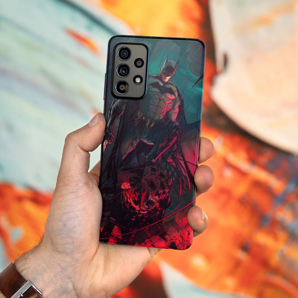 Husa compatibila cu Samsung Galaxy A73 5G model Dark Night Rising, Silicon, TPU, Viceversa