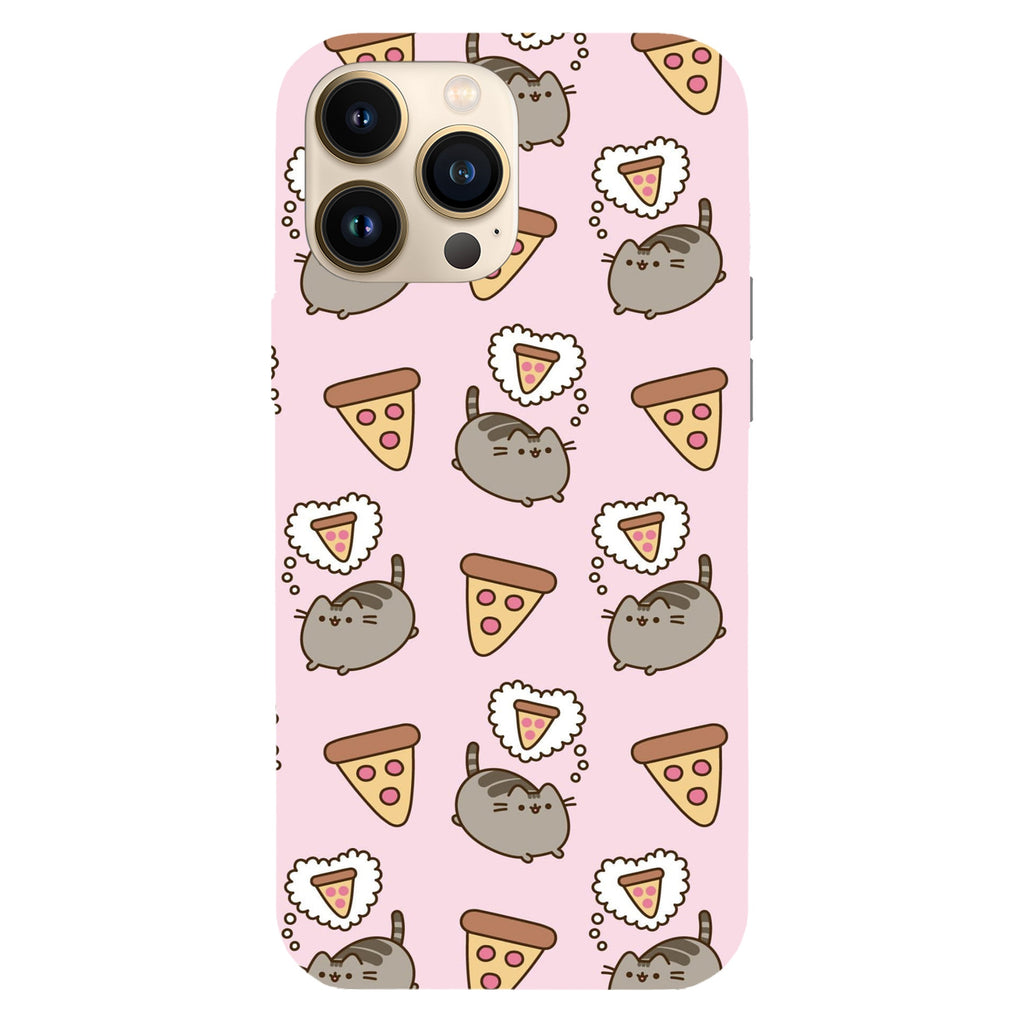 Husa model Pusheen pizza pattern
