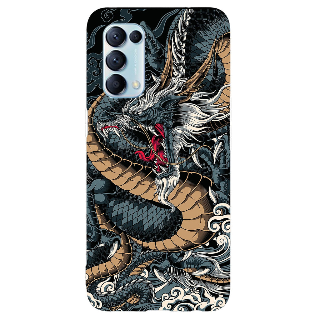 Husa compatibila cu Oppo Reno 5 4G model Dragon, Silicon, TPU, Viceversa