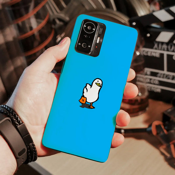 Husa compatibila cu Xiaomi Mi 11 Lite model Duckduckgo, Silicon, TPU, Viceversa
