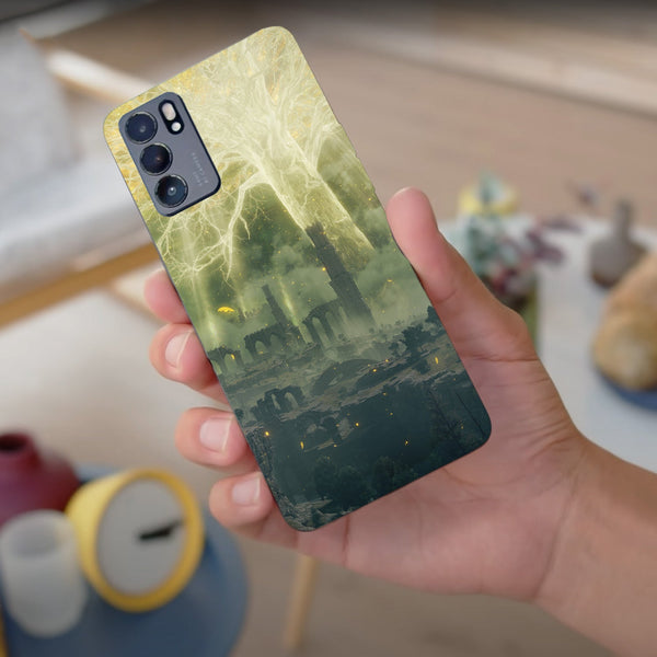 Husa compatibila cu Oppo Reno 5 4G model Erdtree Elden Ring, Silicon, TPU, Viceversa